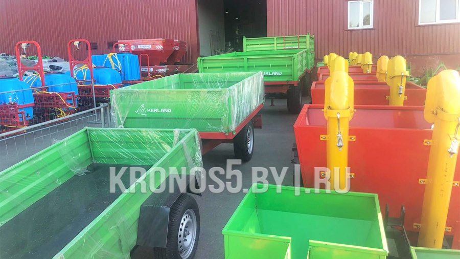 Прицеп Kerland | Керланд П-3210 с ПСМ к трактору (самосвальный)