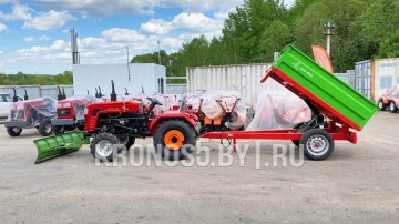 Прицеп Kerland | Керланд П-3210 с ПСМ к трактору (самосвальный)