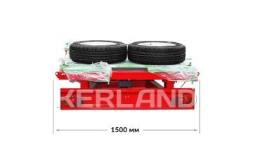 Прицеп Kerland | Керланд П-3210 с ПСМ к трактору (самосвальный)